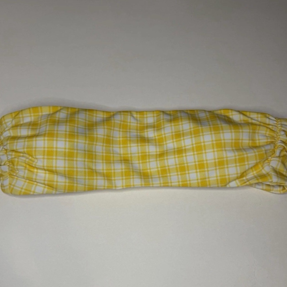 Veronica Beard Wrap Bandeau swimtop. Estimated small